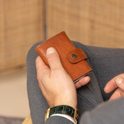 Larino Full-Grain Leather Card Holder für Damen – Zusätzliche Produktansicht 2