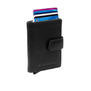 Loughton Full-Grain Leather Card Holder für Damen in Classic 100% Full-Grain Leather - Full Exterior Front Profile View | Online Kaufen