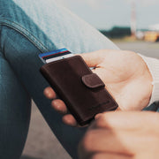 Loughton Full-Grain Leather Card Holder für Damen – Zusätzliche Produktansicht 2