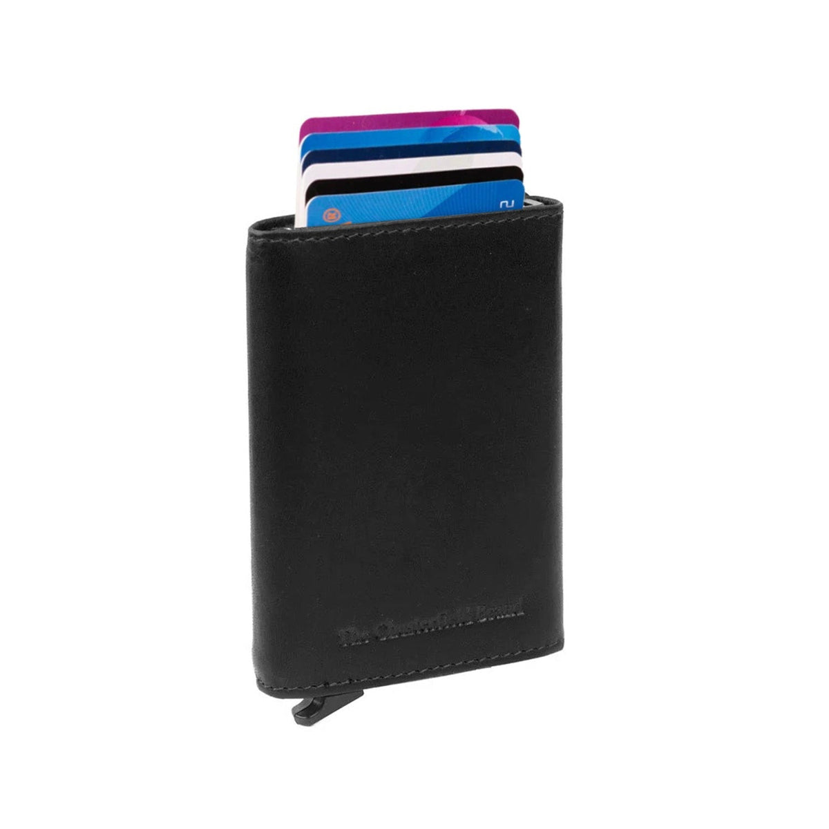 Palma Full-Grain Leather Card Holder für Damen in Classic 100% Full-Grain Leather - Full Exterior Front Profile View | Online Kaufen