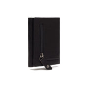 Solid Antique Brass Hardware &amp; Heavy-Duty Dual Zipper Detail on Paris Full-Grain Leather Card Holder für Damen