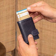 Portland Full-Grain Leather Card Holder für Damen – Zusätzliche Produktansicht 2