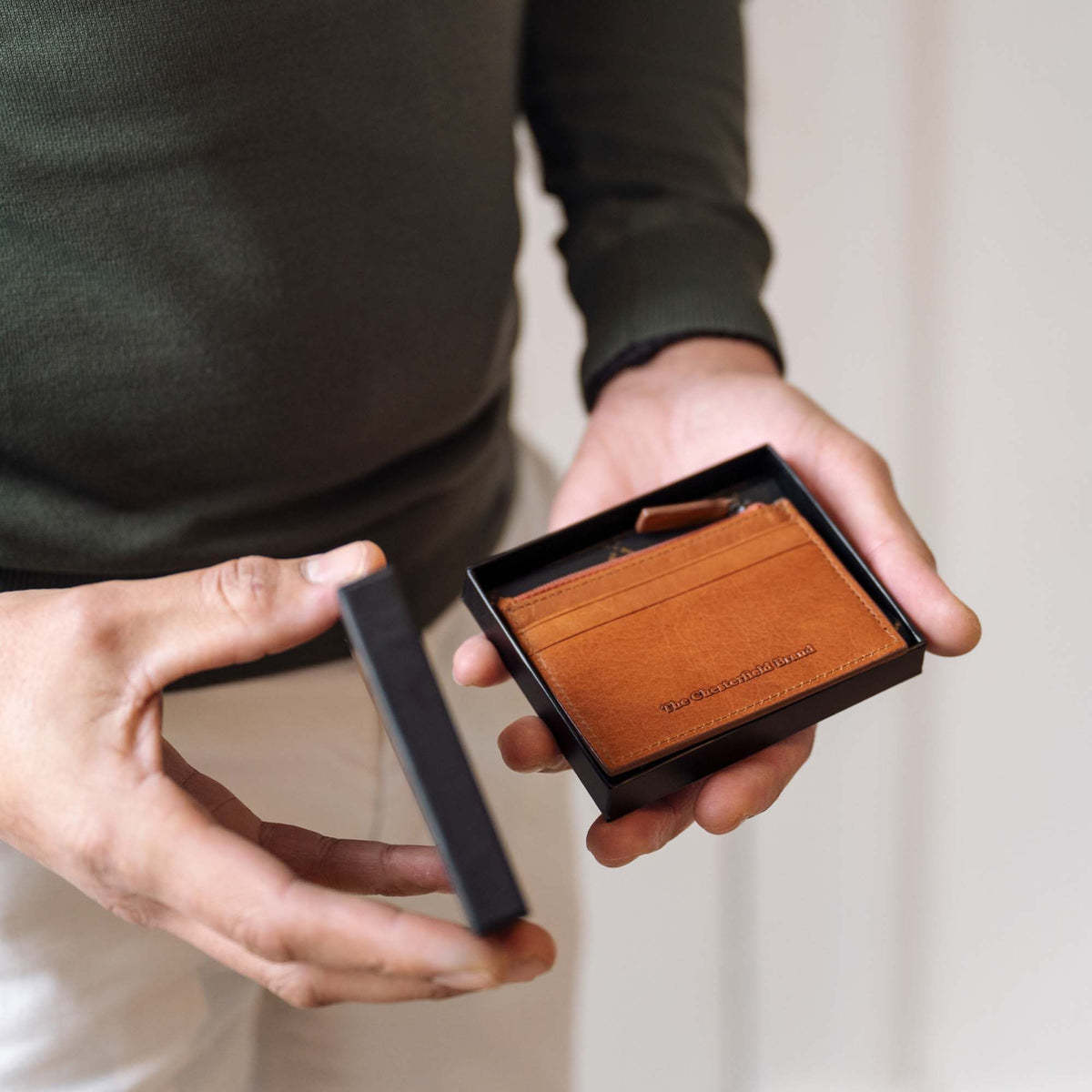 Leather Card Wallet für Damen – Zusätzliche Produktansicht 2