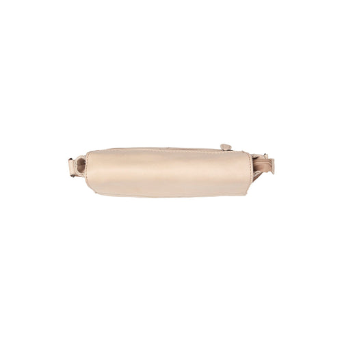 Classic 100% Full-Grain leather Bag - Rear Perspective Showing Reinforced Leather Straps & Stitching