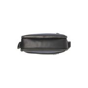 Arendal Full-Grain Leather Crossbody Bag für Herren - Structured Side Profile Showing Gusset Depth &amp; Expansion Capacity