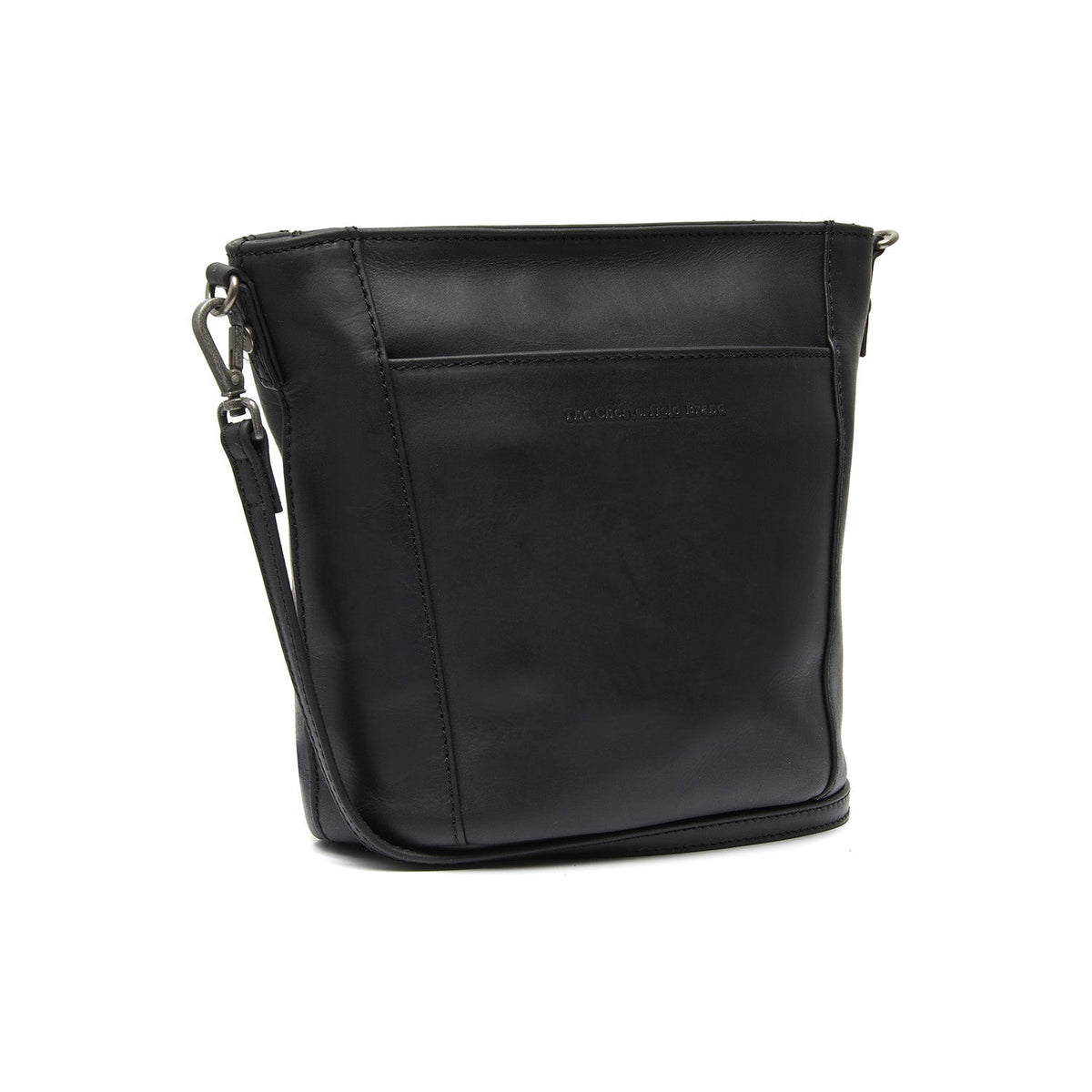 
Fintona Vollnarbenleder-Umhängetasche aus klassischem 100% Vollnarbenleder - Full Exterior Vorderansicht & maßgeschneiderte Silhouette | Online Kaufen
