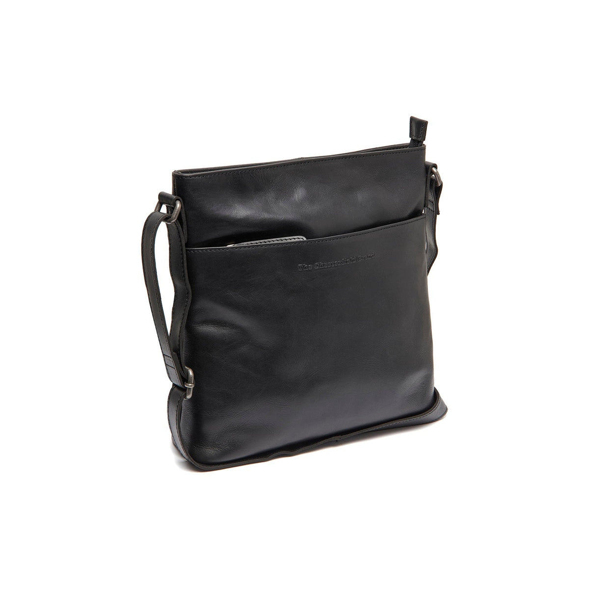 Lunton Full-Grain Leather Crossbody Bag für Damen in Classic 100% Full-Grain Leather - Full Exterior Front Profile View | Online Kaufen
