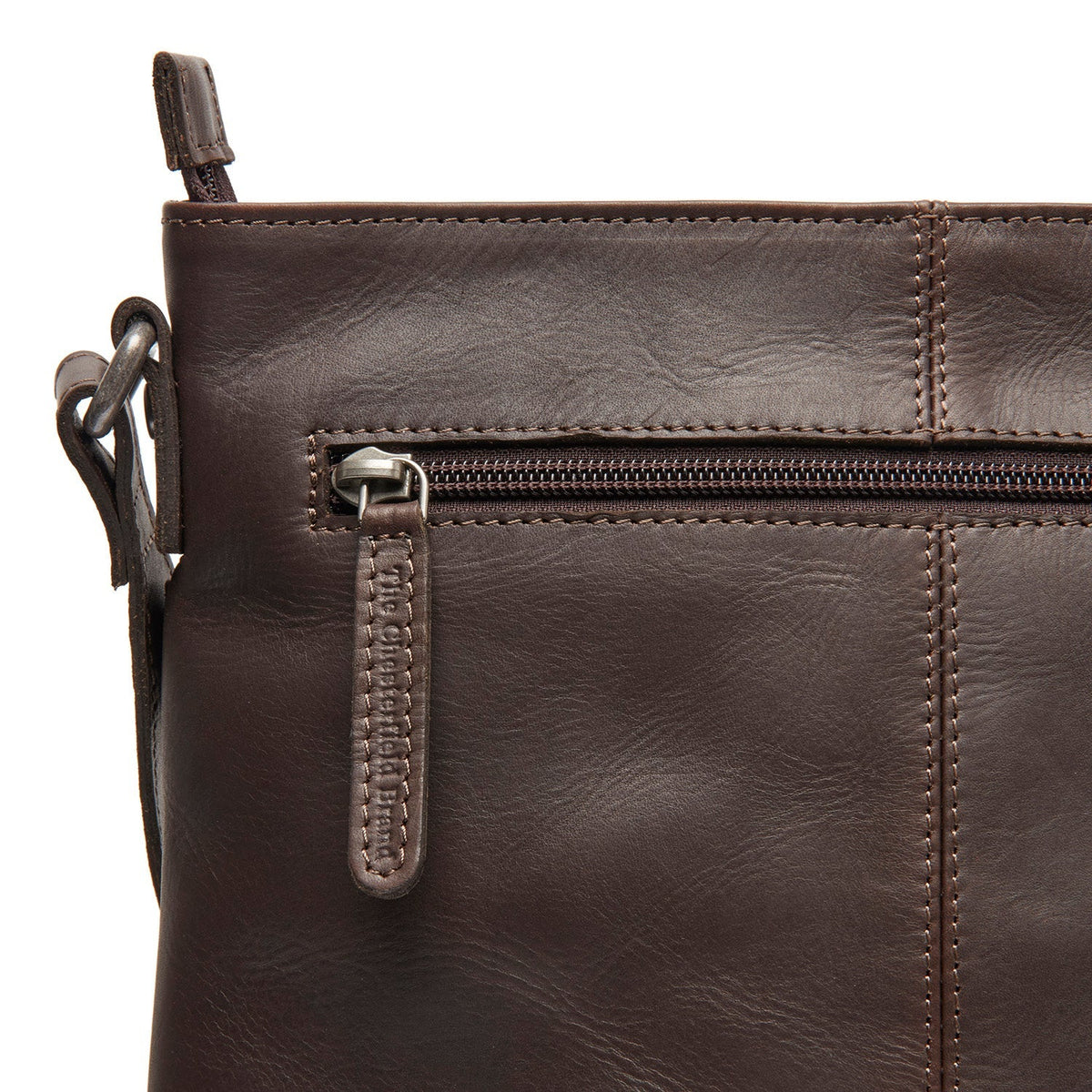 Lunton Full-Grain Leather Crossbody Bag für Damen – Zusätzliche Produktansicht 3