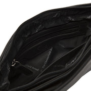
Classic 100% Full-Grain leather Bag - Rückansicht mit verstärkten Lederträgern & handwerklichen Nähten