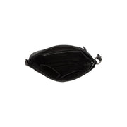 Weimar Full-Grain Leather Crossbody Bag für Damen - Structured Side Profile Showing Gusset Depth &amp; Expansion Capacity