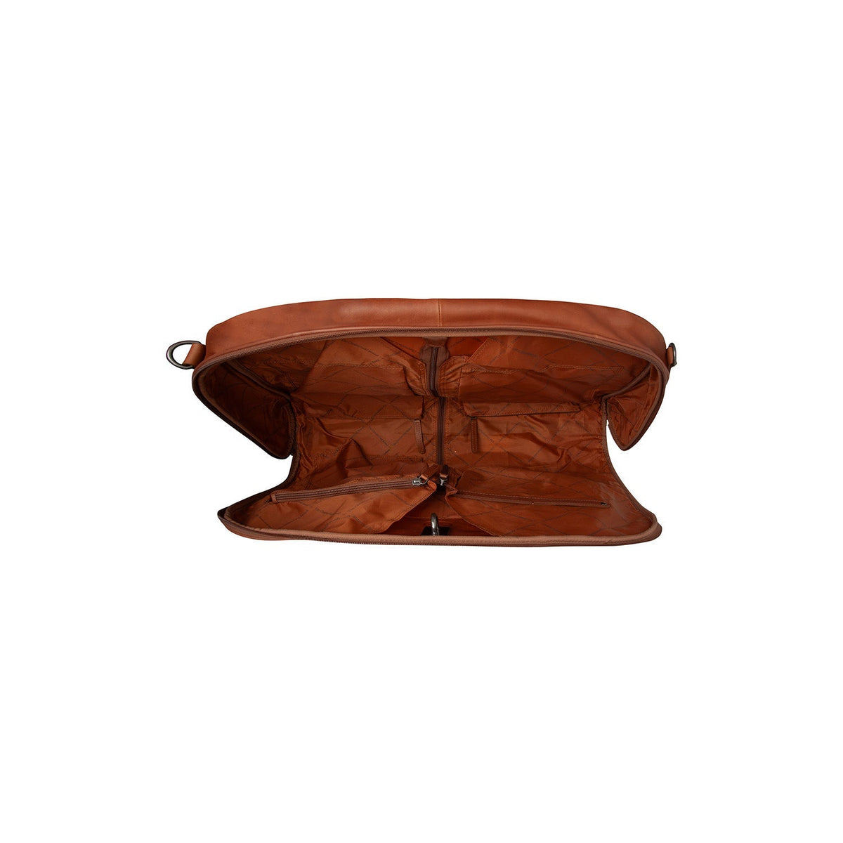 Cognac Leather Garment Bag Josh für Damen, detail view 3