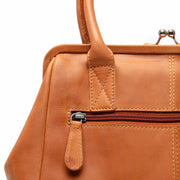 Dorin Full-Grain Leather Handbag für Damen – Zusätzliche Produktansicht 3