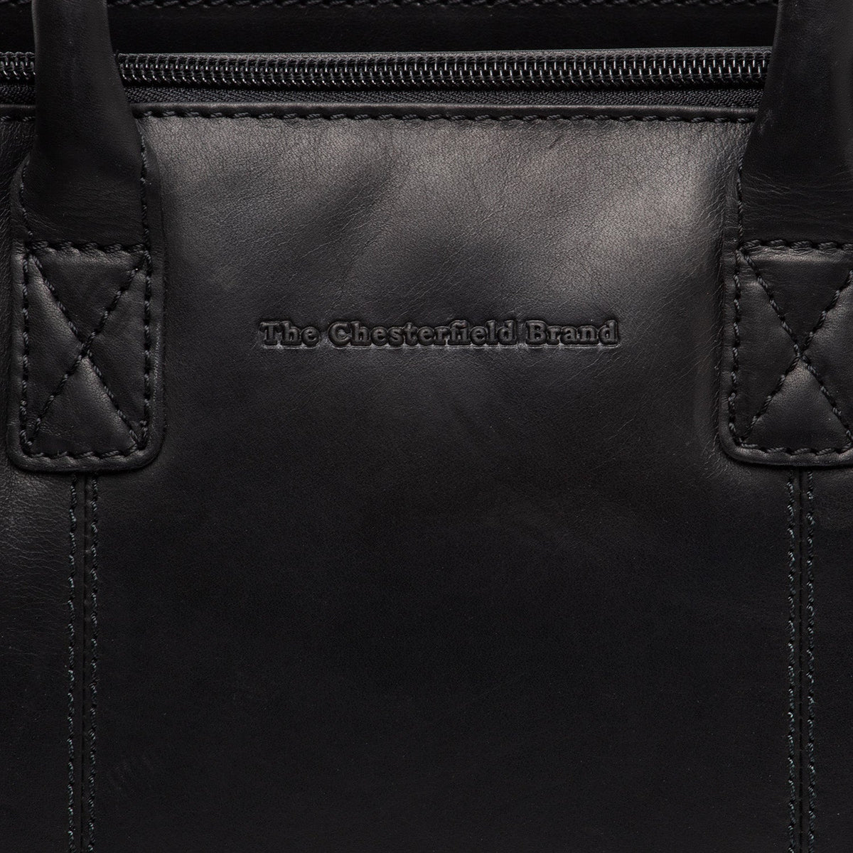 Classic 100% Full-Grain leather Goods - Rückansicht mit passgenauen Schultern &amp; sauberem Saum
