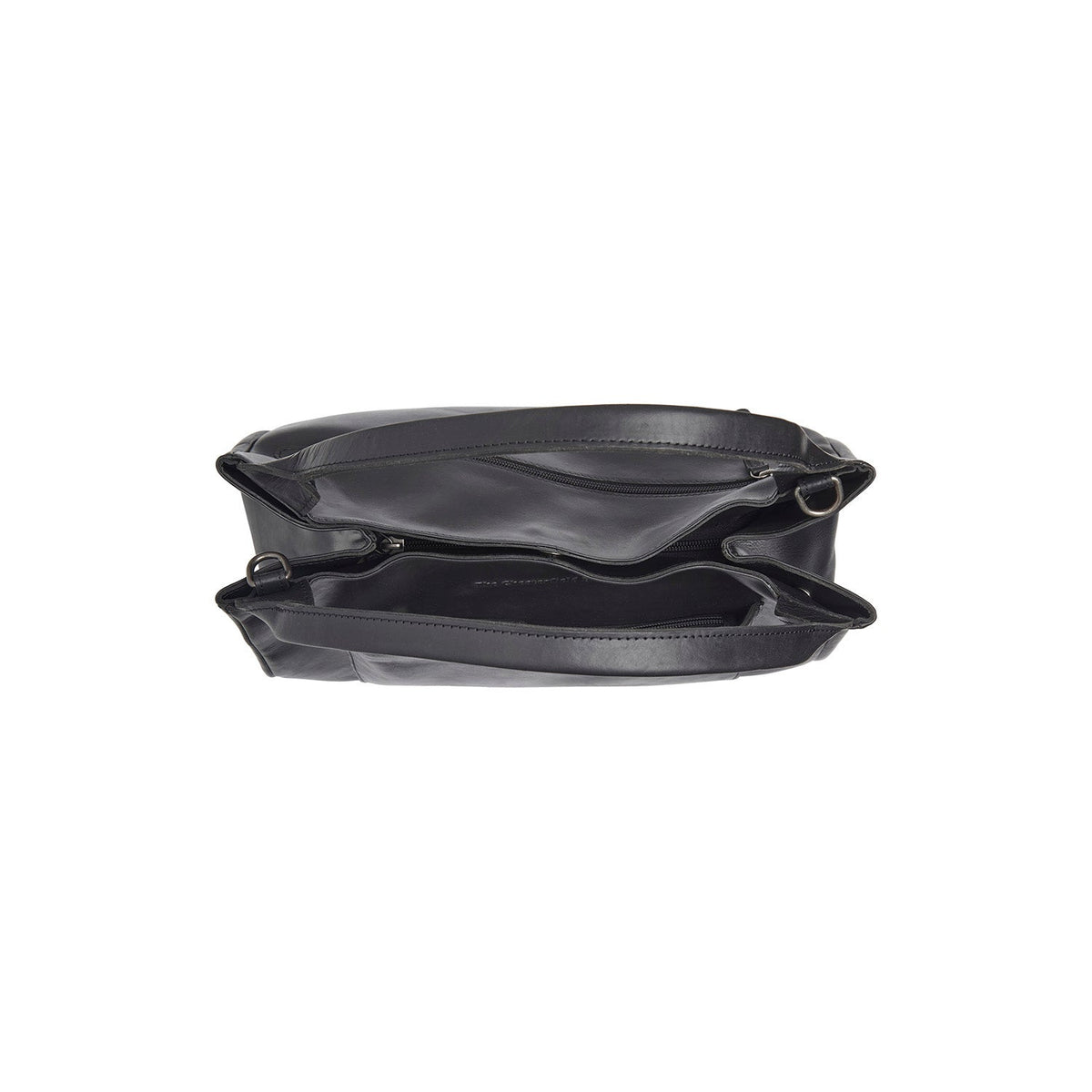 
Detailansicht of Classic Collar & Heavy-Duty Zipper Hardware on Fioline Vollnarbenleder-Handtasche
