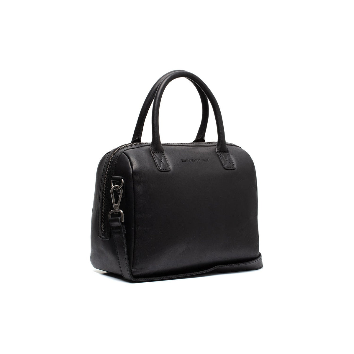 Langton Full-Grain Leather Handbag für Damen in Classic 100% Full-Grain Leather - Vorderansicht &amp; maßgeschneiderte Silhouette | Online Kaufen