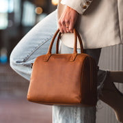 Langton Full-Grain Leather Handbag für Damen – Zusätzliche Produktansicht 2