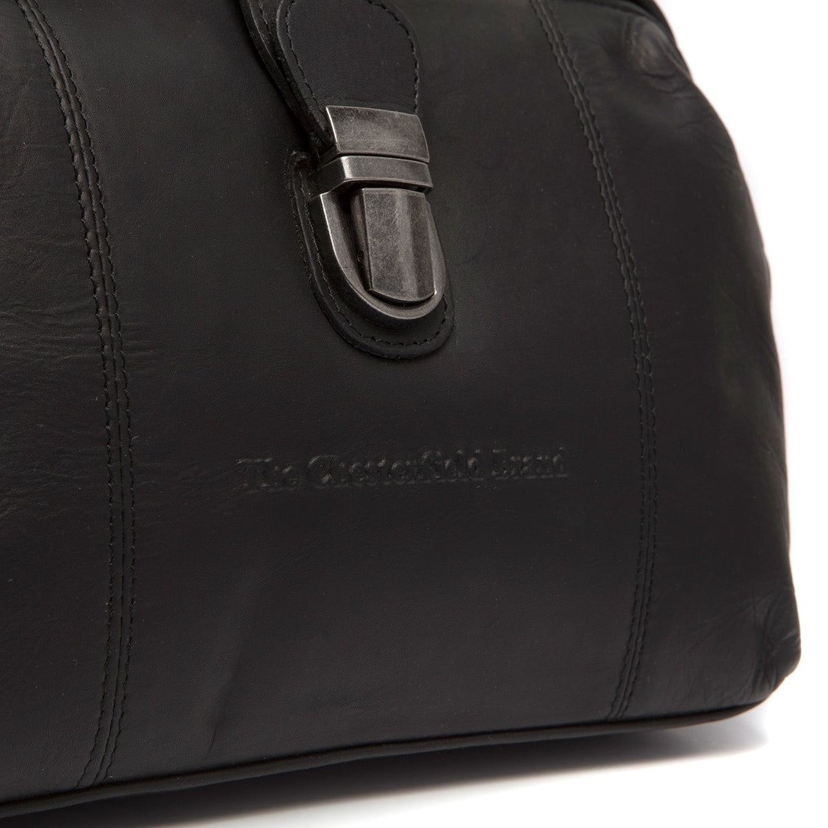 
Detailansicht of Classic Collar & Heavy-Duty Zipper Hardware on Rachael Vollnarbenleder-Handtasche
