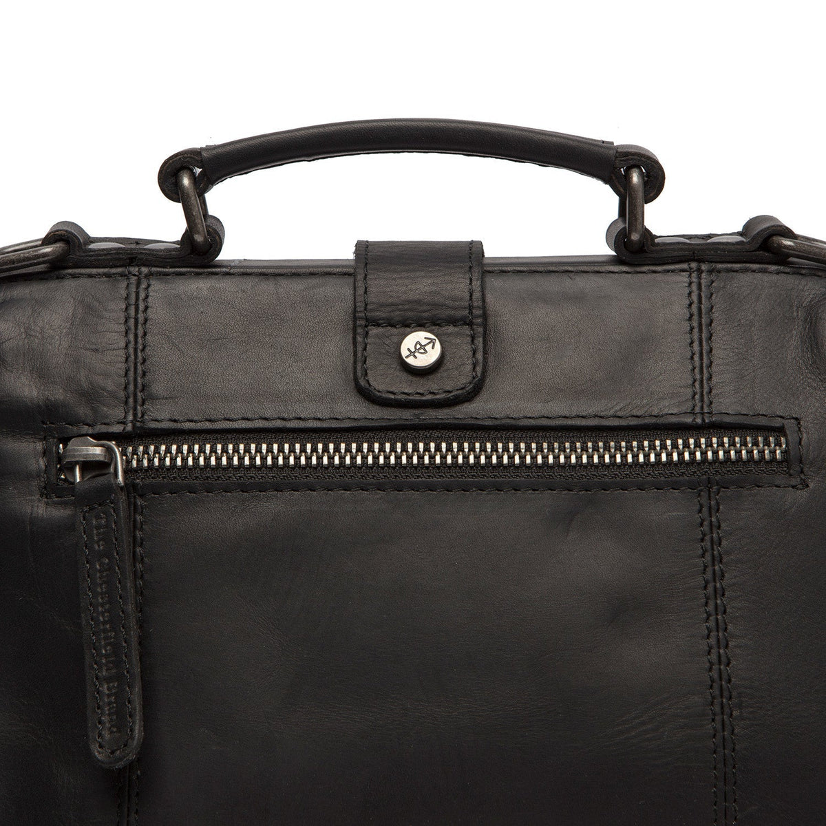 
Rachael Vollnarbenleder-Handtasche - Seitenansicht mit ergonomischem Ärmelschnitt & sportlicher Passform