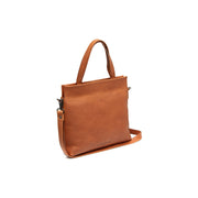 Rivington Full-Grain Leather Handbag für Damen in Classic 100% Full-Grain Leather - Vorderansicht &amp; maßgeschneiderte Silhouette | Online Kaufen