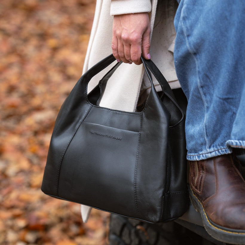 Salina Full-Grain Leather Handbag für Damen