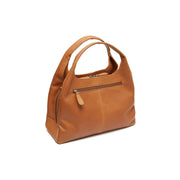 
Cognac Leather Handbag Salina, detail view 6
