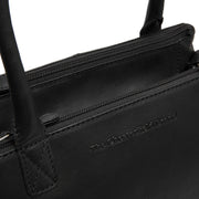 Classic 100% Full-Grain leather Goods - Rückansicht mit passgenauen Schultern &amp; sauberem Saum