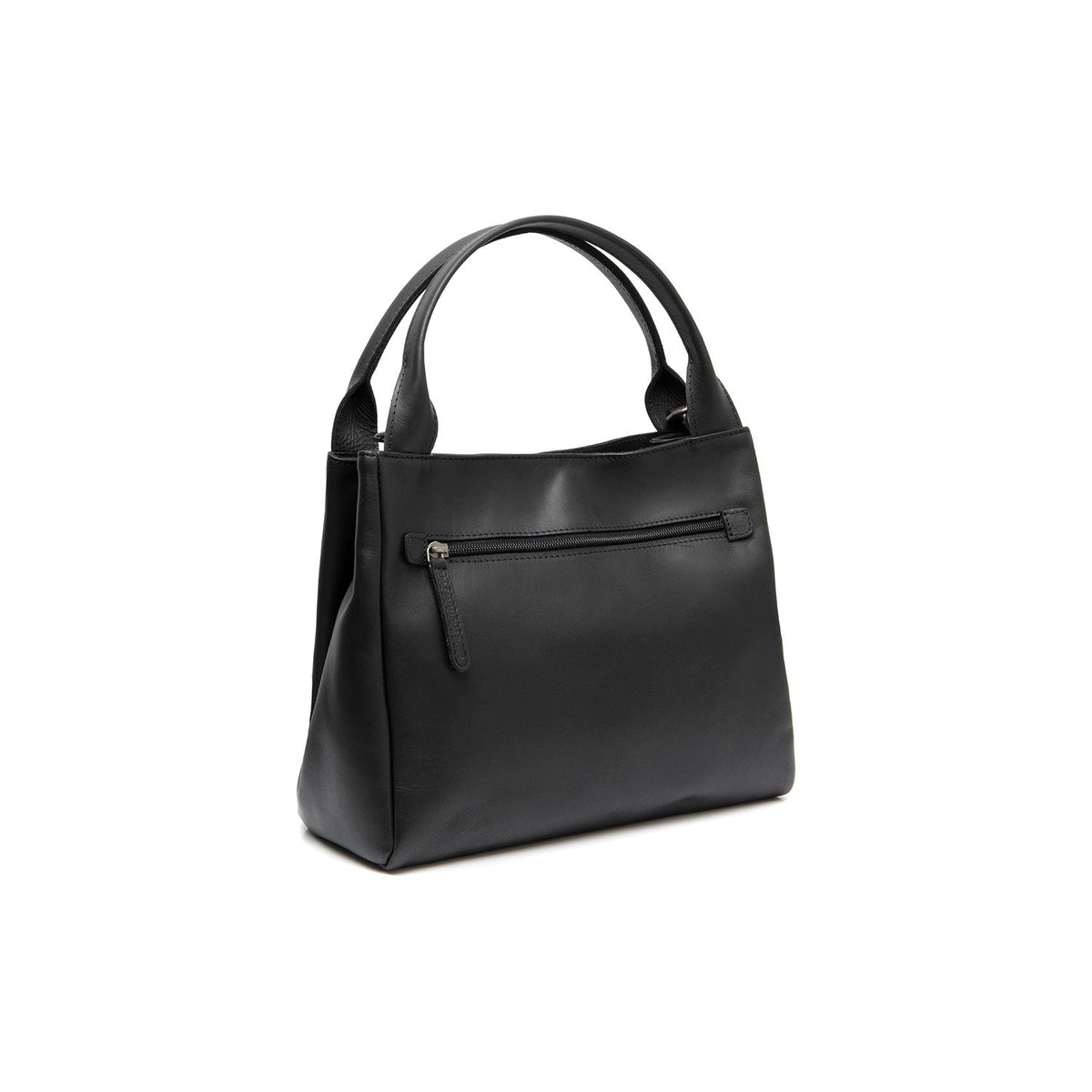 
Tailored Rib Cuffs & Hem Craftsmanship Construction Detail on Tenara Vollnarbenleder-Handtasche