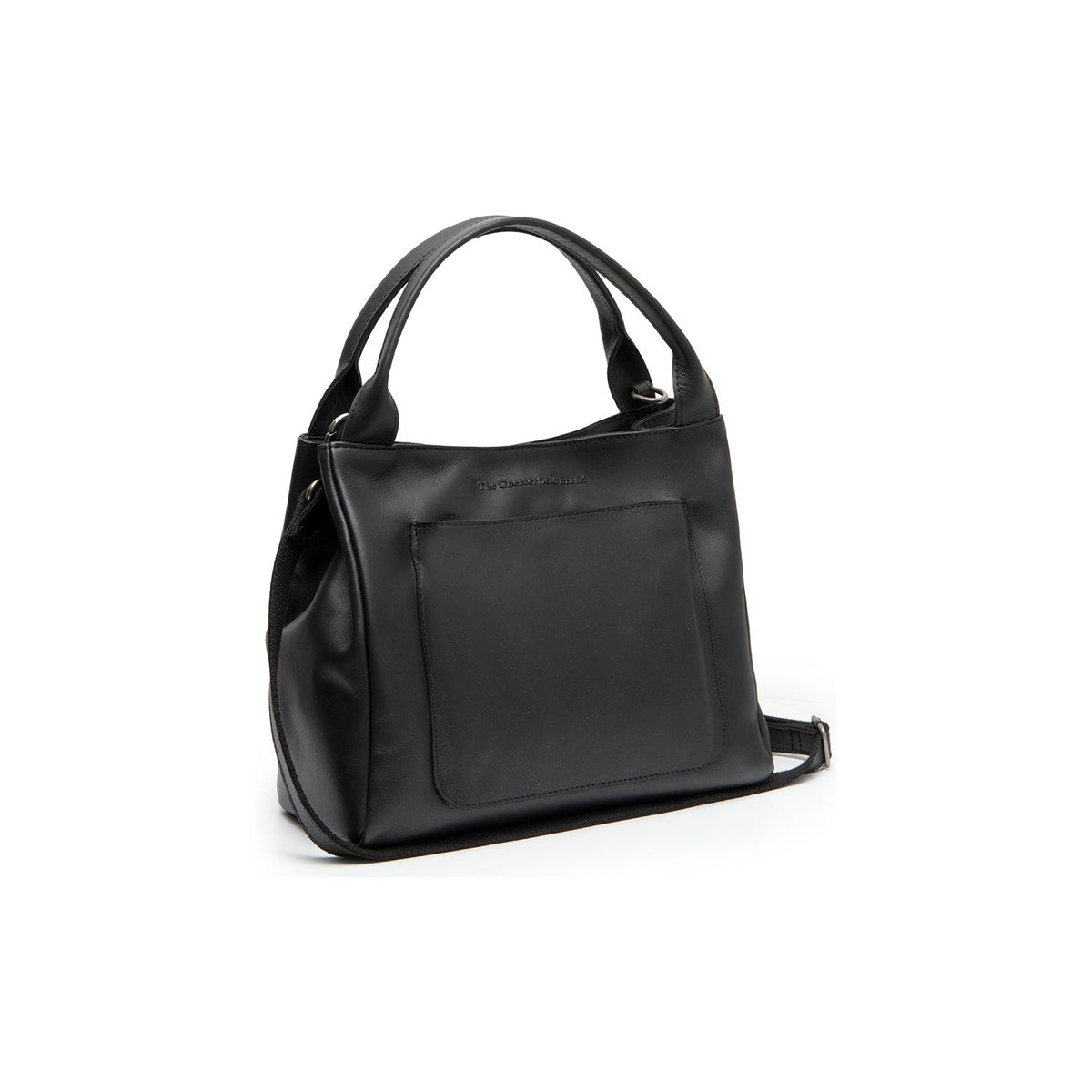 
Tenara Vollnarbenleder-Handtasche aus klassischem 100% Vollnarbenleder - Vorderansicht & maßgeschneiderte Silhouette | Online Kaufen