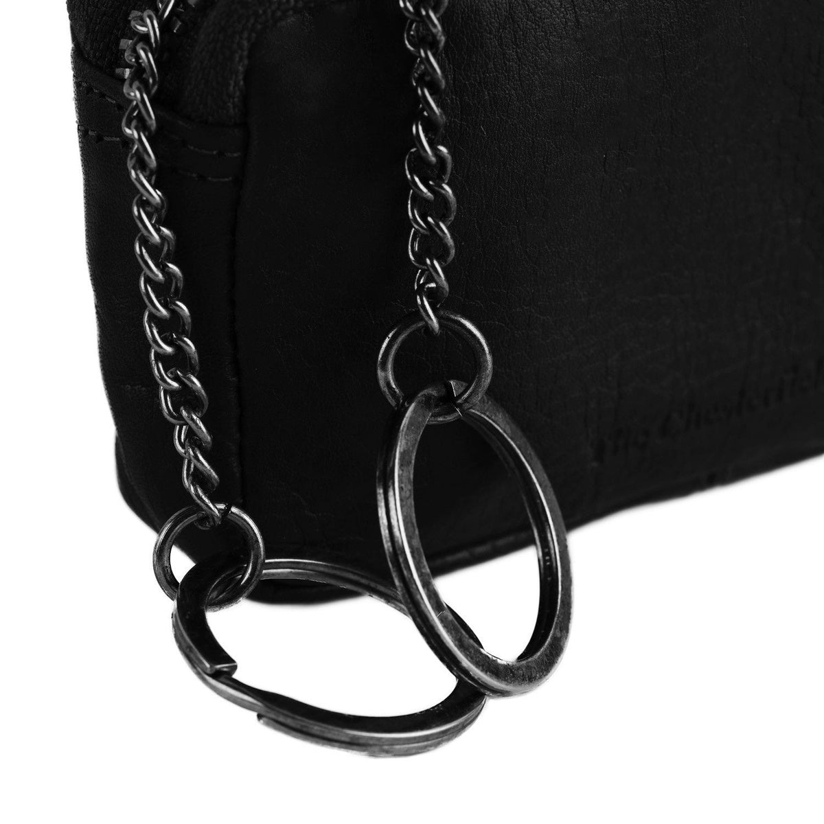 Corey Full-Grain Leather Key Case für Damen - Seitenansicht mit ergonomischem Ärmelschnitt