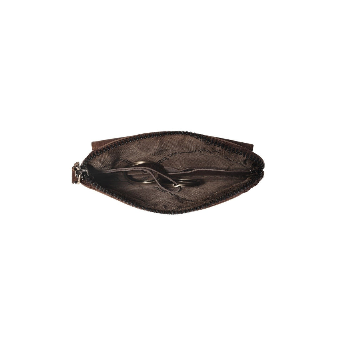 
Tailored Rib Cuffs & Hem Craftsmanship Construction Detail on Oliver Vollnarbenleder Key Case für Damen