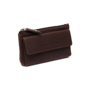 Tailored Rib Cuffs &amp; Hem Craftsmanship Construction Detail on Violette Full-Grain Leather Key Case für Damen