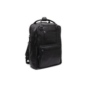 Calden Full-Grain Leather Laptop Backpack für Damen in Classic 100% Full-Grain Leather - Full Exterior Front Profile View | Online Kaufen