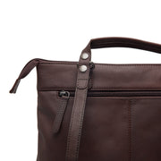 Caldero Full-Grain Leather Laptop Backpack für Damen – Zusätzliche Produktansicht 3