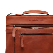 Caldero Full-Grain Leather Laptop Backpack für Damen – Zusätzliche Produktansicht 2