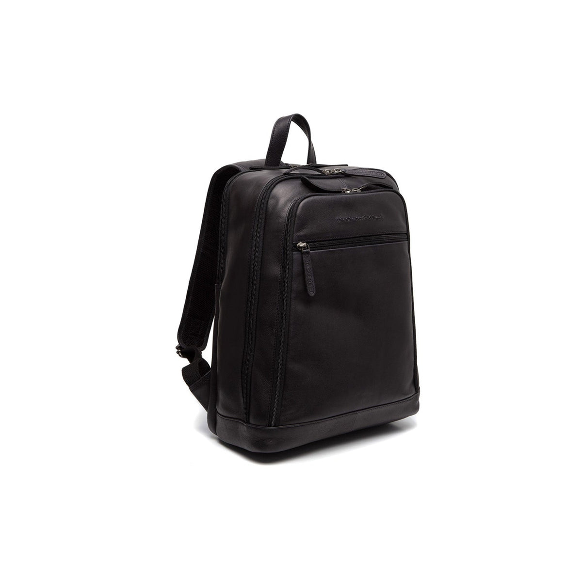 Detroit Full-Grain Leather Laptop Backpack aus klassischem 100% Vollnarbenleder - Full Exterior Vorderansicht & maßgeschneiderte Silhouette | Online Kaufen