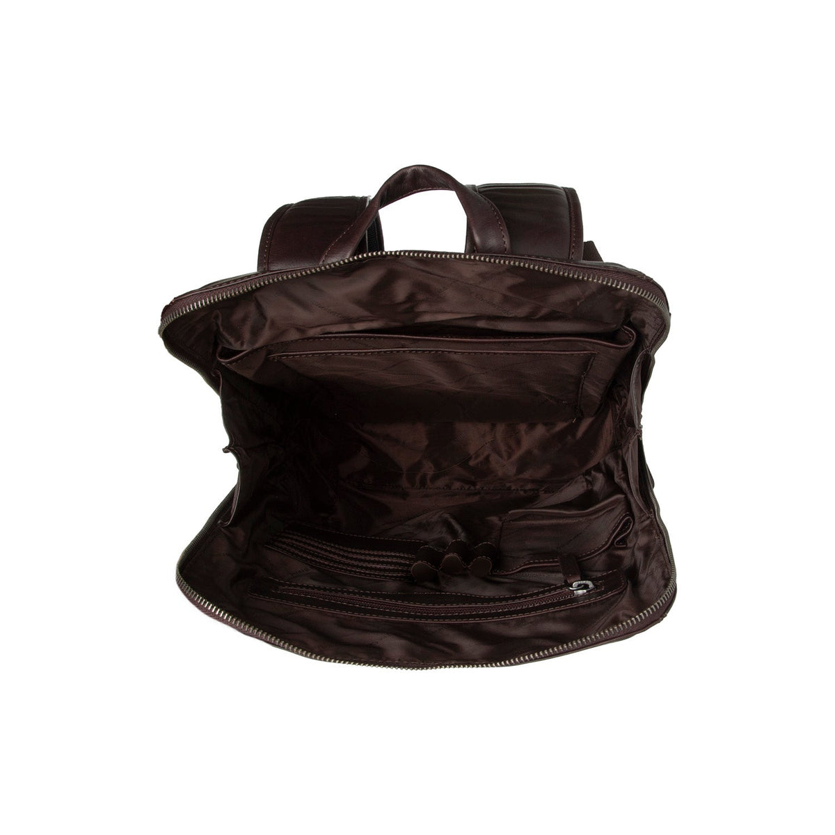Filmore Full-Grain Leather Laptop Backpack für Damen – Zusätzliche Produktansicht 3