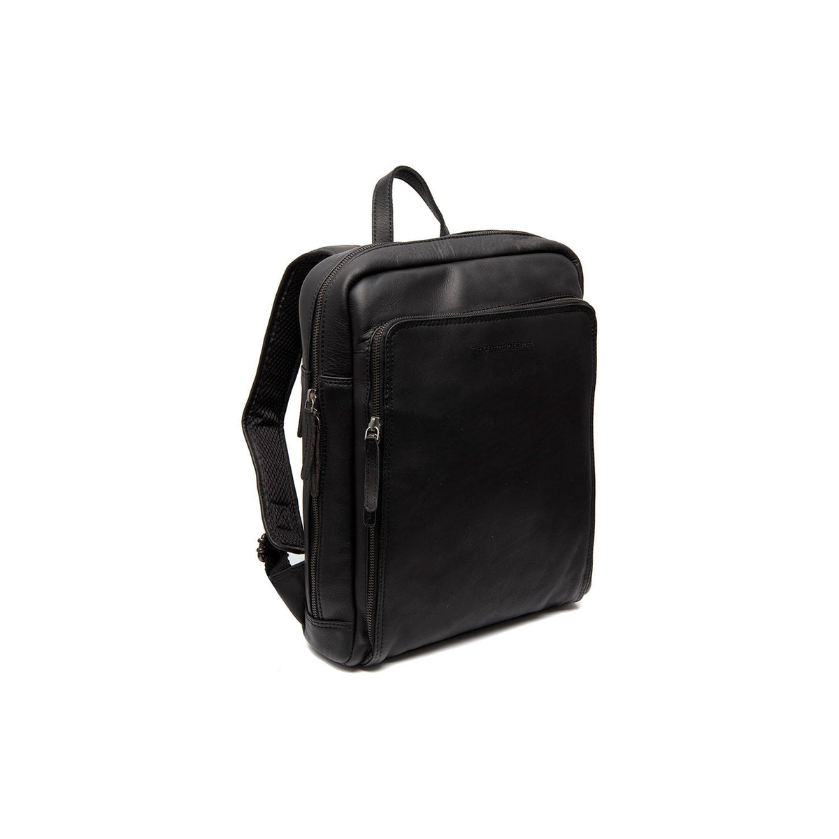 Jasper Full-Grain Leather Laptop Backpack für Damen in Classic 100% Full-Grain Leather - Full Exterior Front Profile View | Online Kaufen