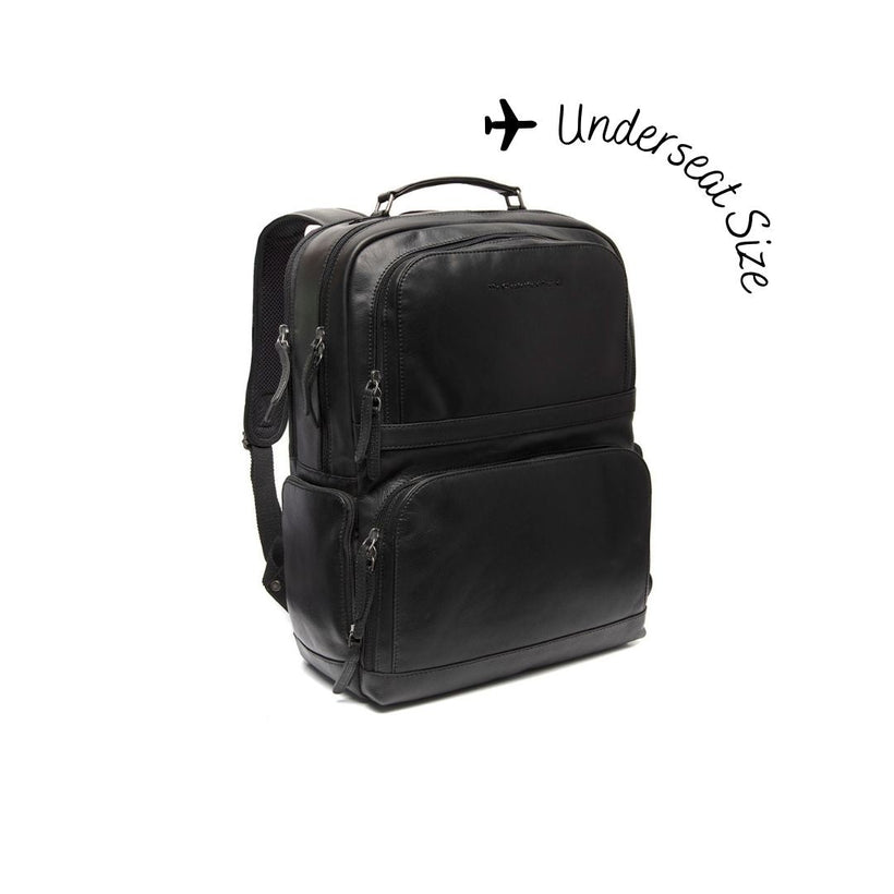 Lennox Full-Grain Leather Laptop Backpack für Damen