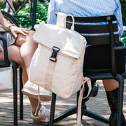 Trondheim Full-Grain Leather Laptop Backpack für Damen – Zusätzliche Produktansicht 2