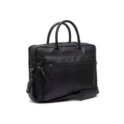 Tacama Full-Grain Leather Laptop Bag für Damen in Classic 100% Full-Grain Leather - Full Exterior Front Profile View | Online Kaufen