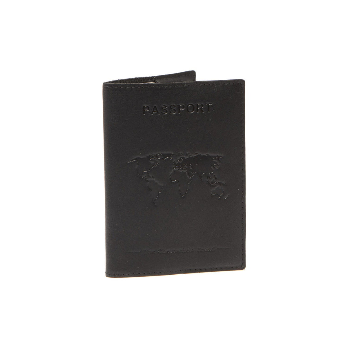 
Leather Passport Case für Damen für Damen aus klassischem 100% Vollnarbenleder - Vorderansicht & maßgeschneiderte Silhouette | Online Kaufen