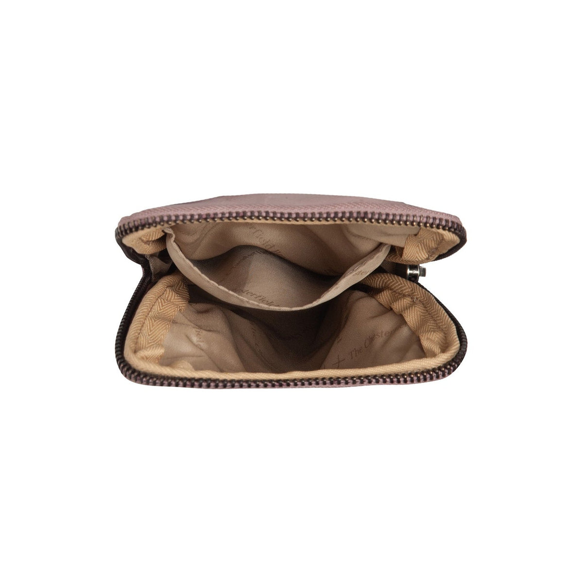 Salta Full-Grain Leather Phone Bag für Damen - Seitenansicht mit ergonomischem Ärmelschnitt