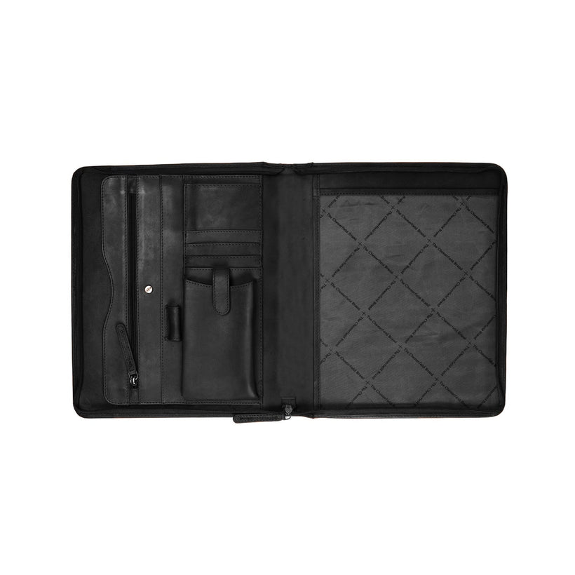 Classic 100% Full-Grain leather Goods - Back View Showing Tailored Shoulder Fit & Clean Hemline