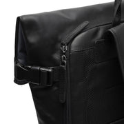 Bornholm Full-Grain Leather Roll-top Backpack für Damen – Zusätzliche Produktansicht 2
