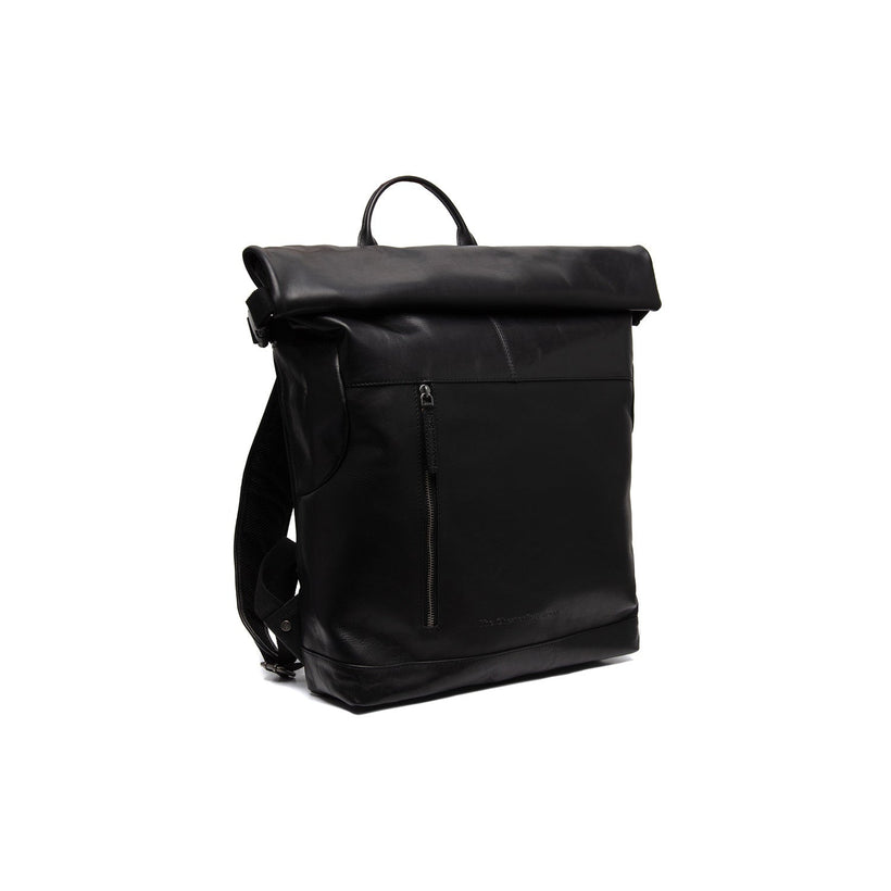 Liverpool Full-Grain Leather Roll-top Backpack für Damen