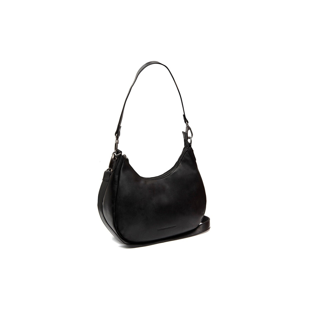 Alexandria Full-Grain Leather Shoulder Bag für Damen in Classic 100% Full-Grain Leather - Full Exterior Front Profile View | Online Kaufen