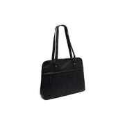 Branson Full-Grain Leather Shoulder Bag für Damen in Classic 100% Full-Grain Leather - Full Exterior Front Profile View | Online Kaufen