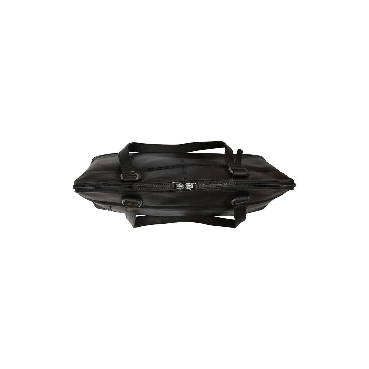 Branson Full-Grain Leather Shoulder Bag für Damen - Structured Side Profile Showing Gusset Depth &amp; Expansion Capacity