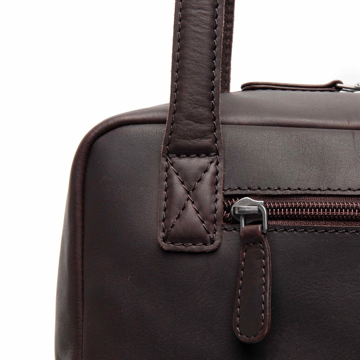 Fenno Full-Grain Leather Shoulder Bag für Damen – Zusätzliche Produktansicht 3
