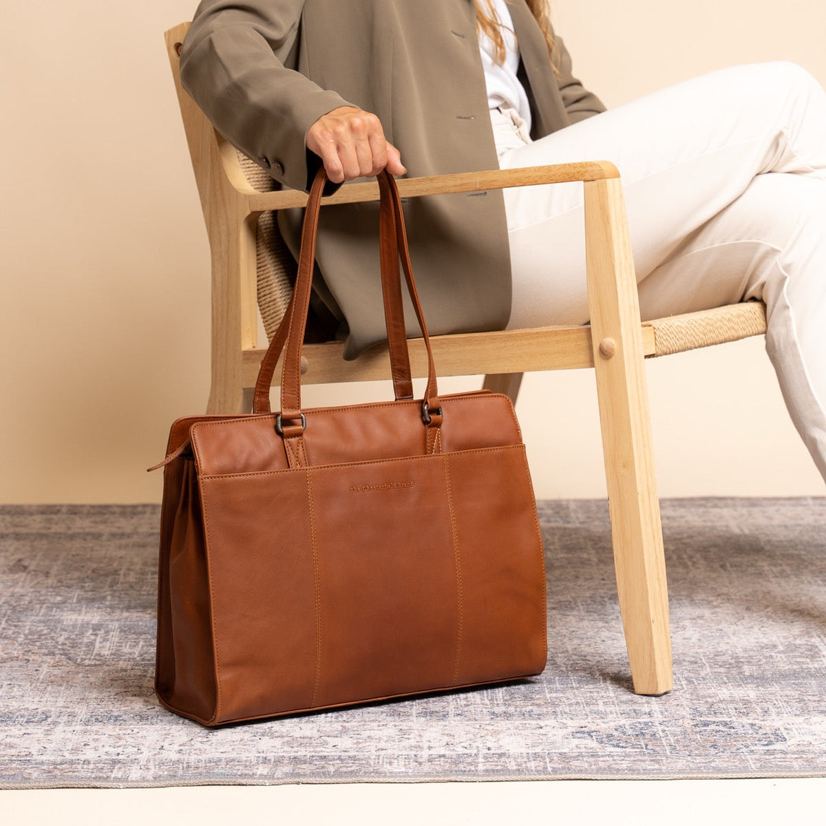
Fidenza Vollnarbenleder-Schultertasche – alternate product view 3